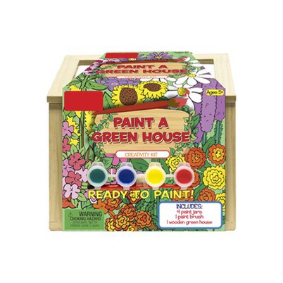 گلخانه چوبی قابل رنگ آمیزی